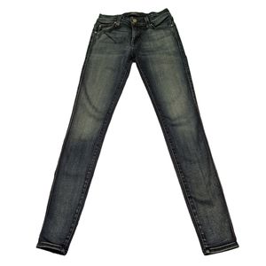 Fidelity Denim Mila Mid-rise Slim Ankle Jeans Soft Size 26 Made in USA